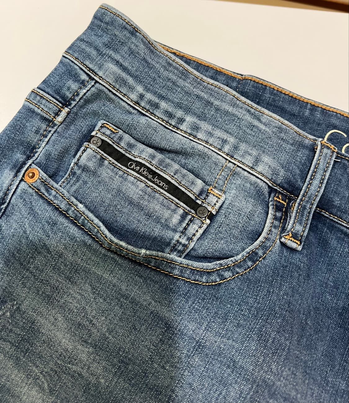 캘빈클라인진(calvin klein) 쿨맥스 스판하프팬츠 w36 상품이미지6