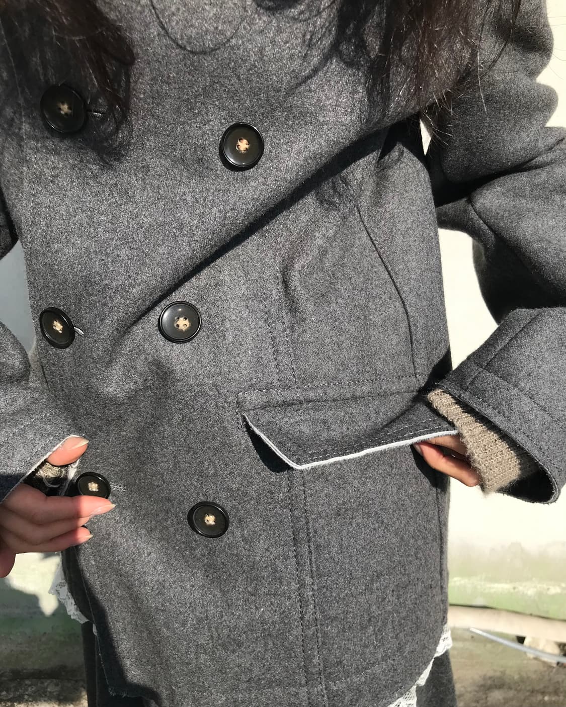 Comme Ca Ism 클래식 더블 자켓 상품이미지6