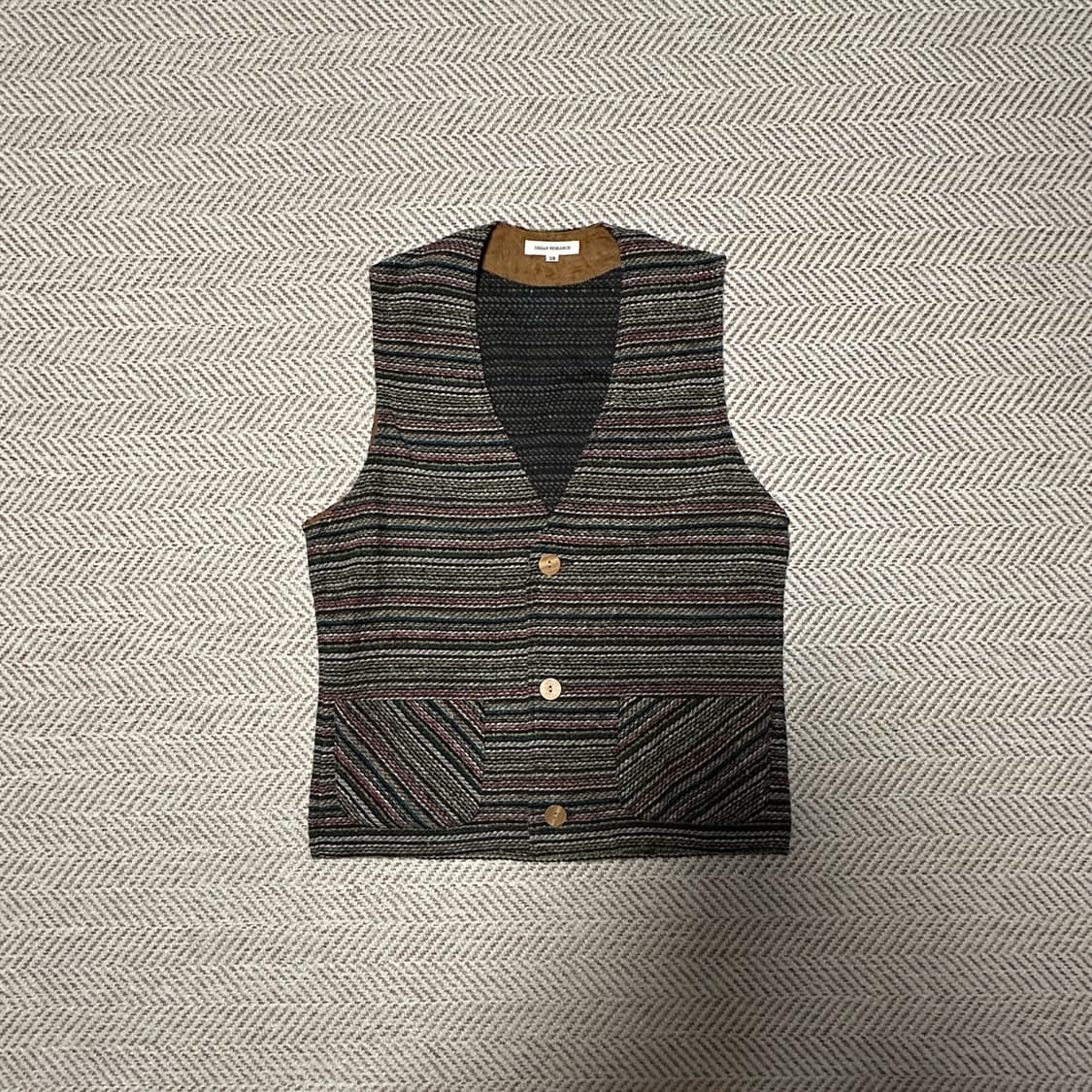 URBAN RESEARCH japan made knit vest 상품이미지1