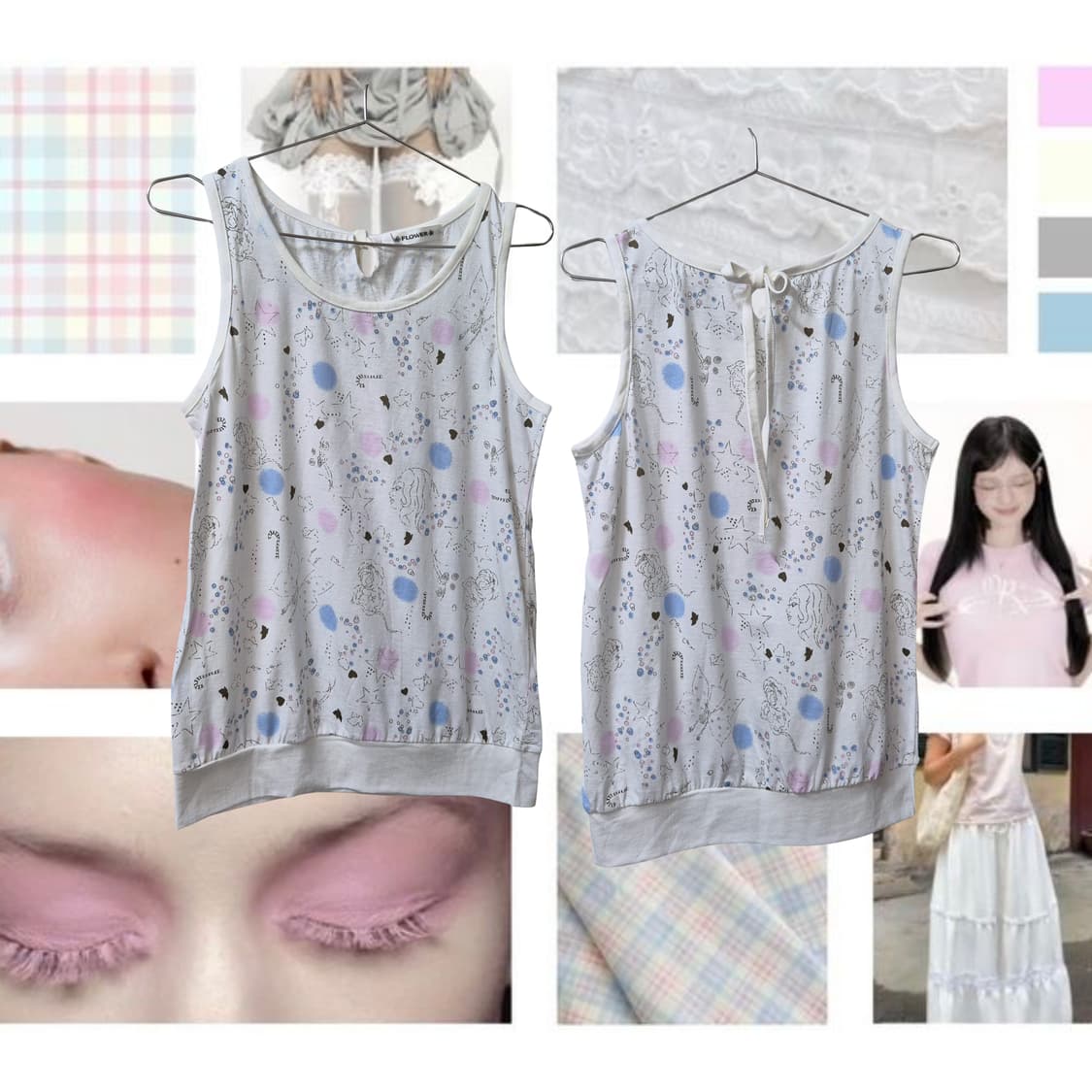 Vintage 06 Fairy Tail sleeveless top 상품이미지2