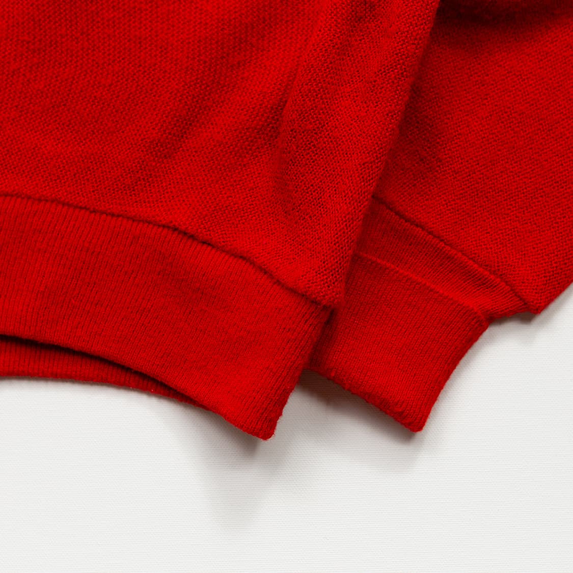 70s IZOD 라코스테 가디건 레드 상품이미지6