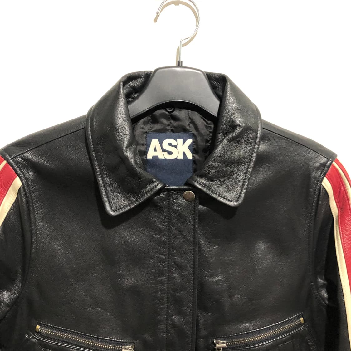 Ask 가죽 자켓 상품이미지2