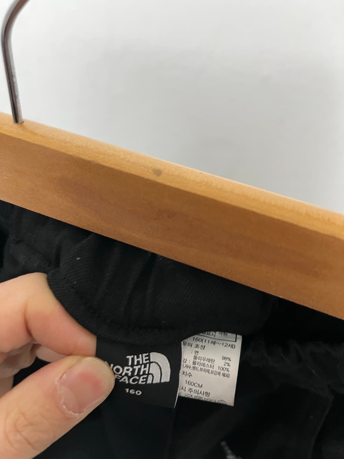 55-66 노스페이스 코튼 스판 밴딩 바지 정품 상품이미지5