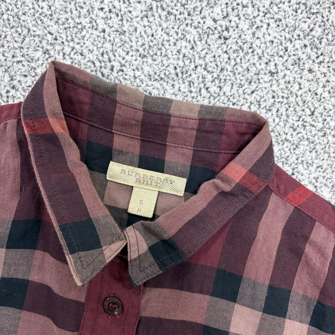 S 버버리 여성 브릿 클래식 체크 셔츠 0324J 상품이미지2