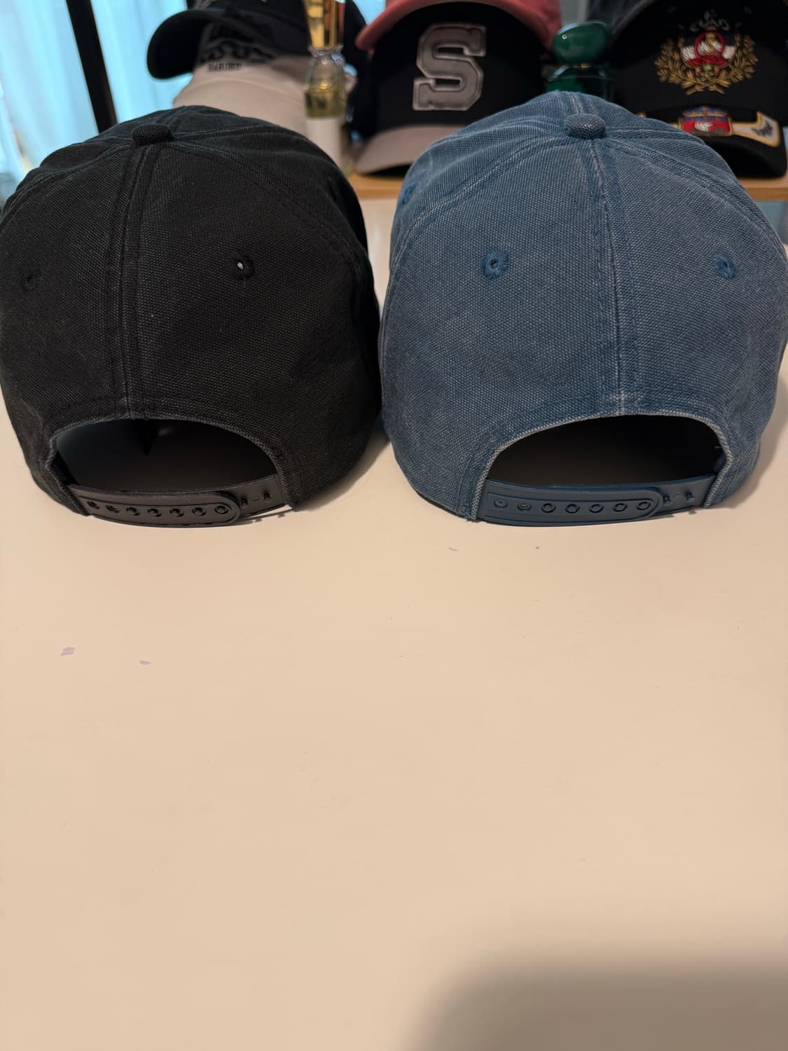 스투시x아워레가시 워크샵 미드 뎁스 캡 블루 상품이미지6