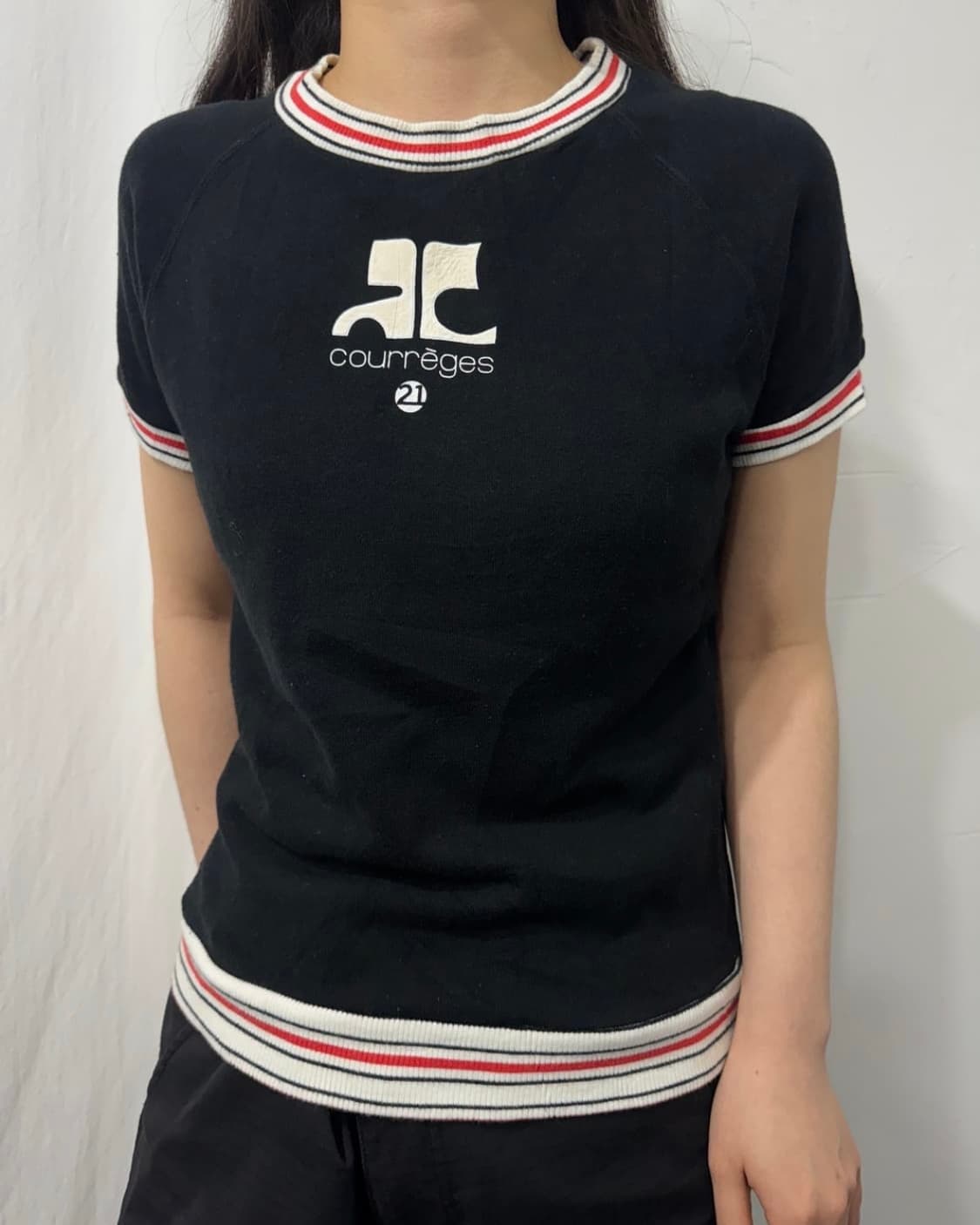 꾸레쥬 courreges 반팔 티셔츠 상품이미지2
