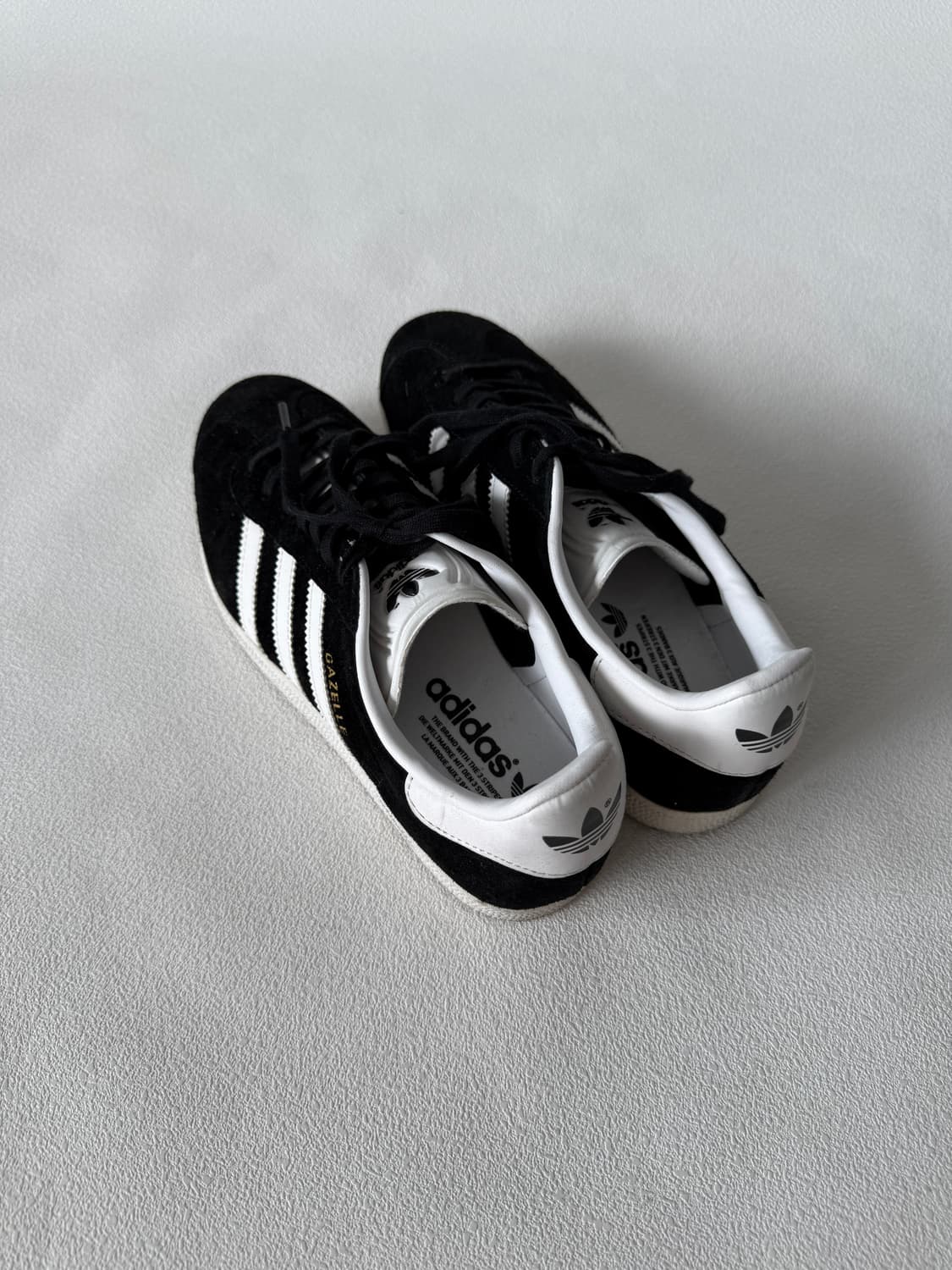 [240]아디다스(adidas) 가젤 검/흰 상품이미지5