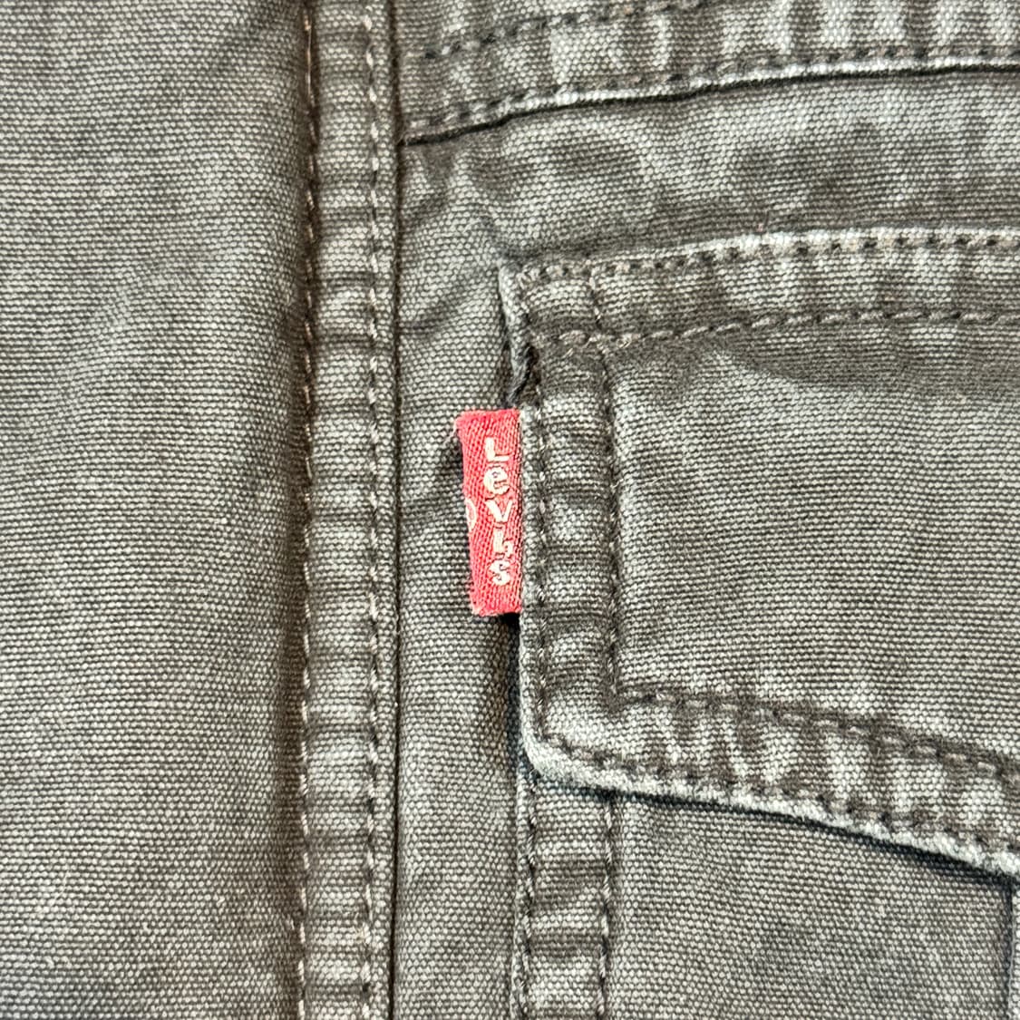 L) 리바이스 데저트 후드 레이어드 자켓 블랙 상품이미지4