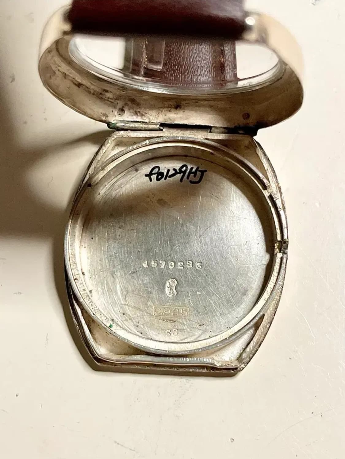 1910년대 빈티지 론진 통은 케이스 수동 시계 엔틱 LONGINES 상품이미지8