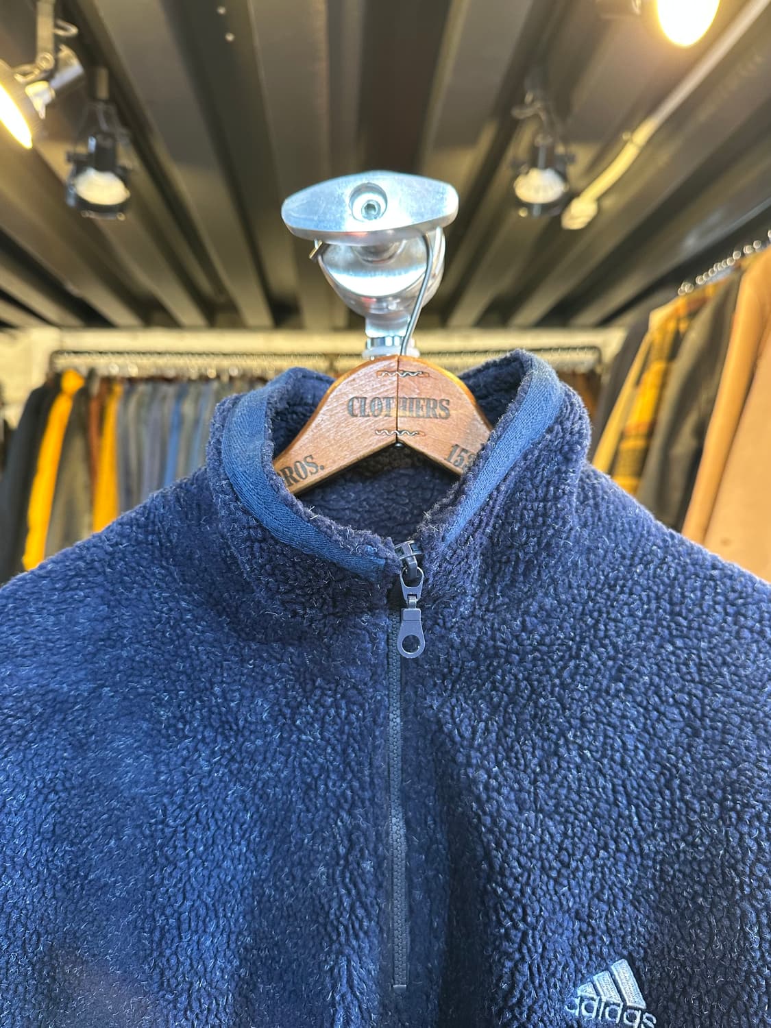 Old 아디다스 벌키 후리스 풀오버 자켓 상품이미지3