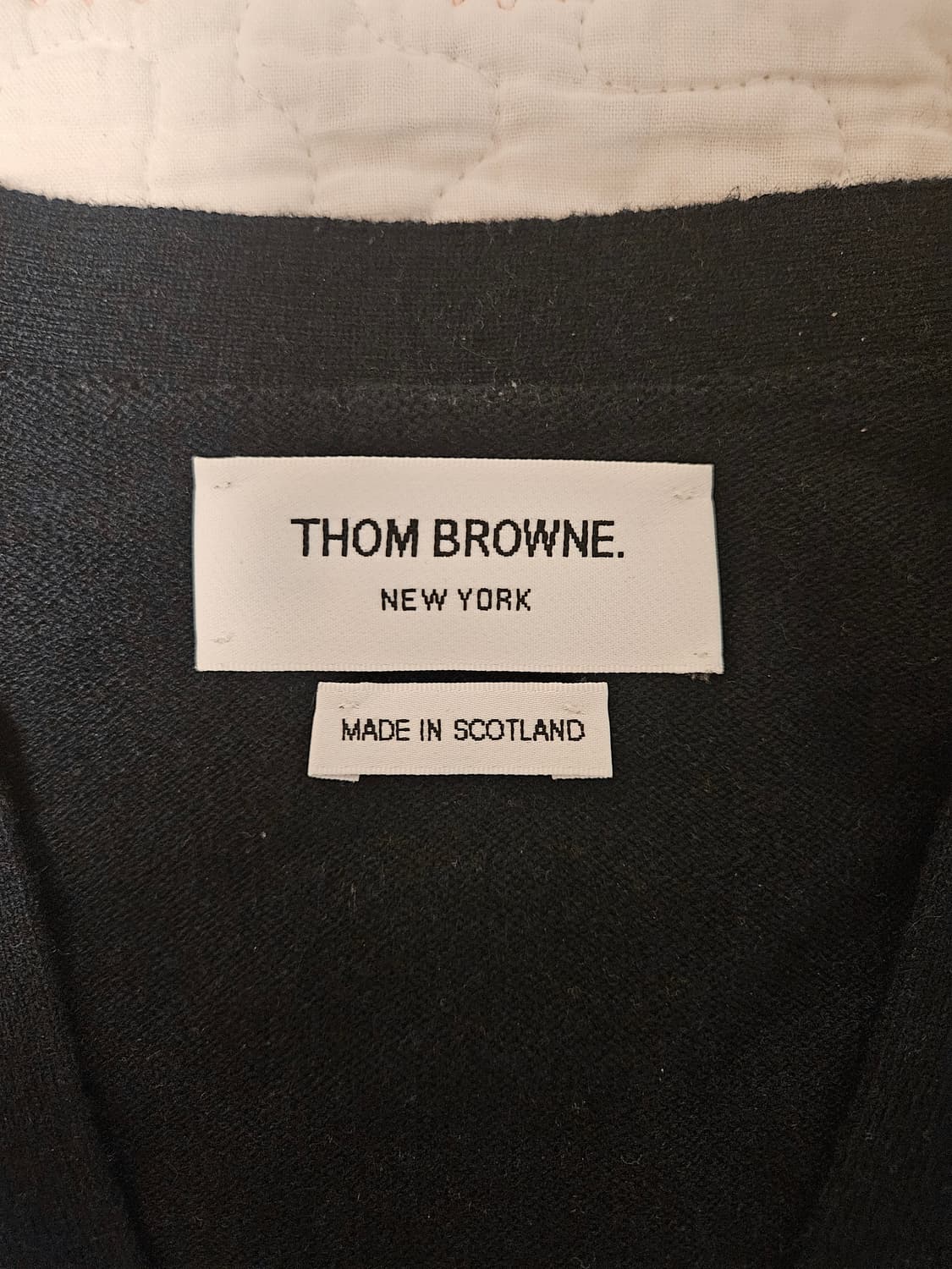 톰브라운 4선 캐시미어 가디건 네이비 색상 5 사이즈 판매합니다(최종가) 상품이미지2