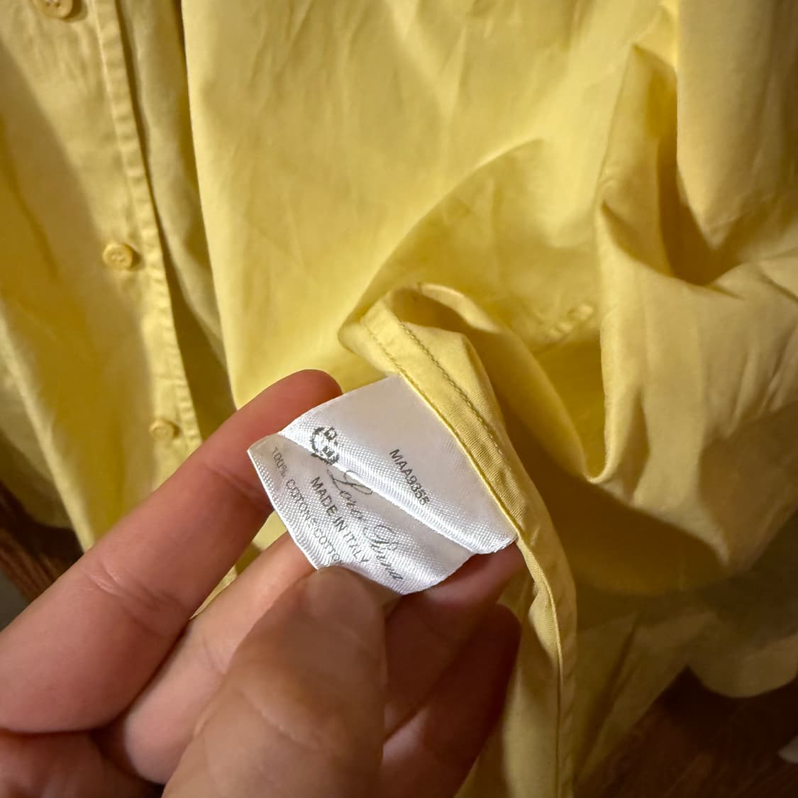 로로피아나 드레스 셔츠 판매 합니다. 상품이미지4