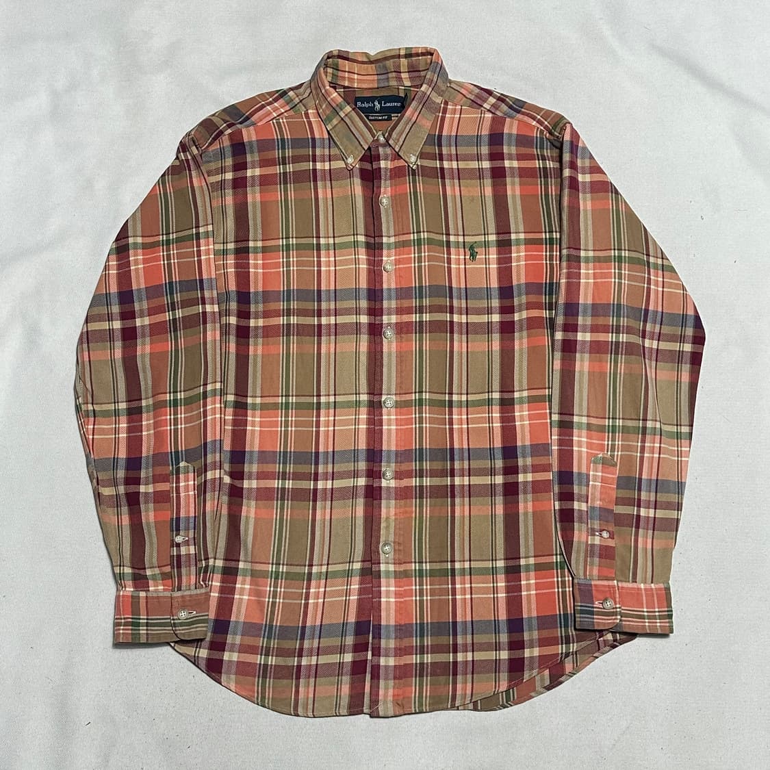 XL 폴로랄프로렌 커스텀 핏 타탄 체크 셔츠 상품이미지2