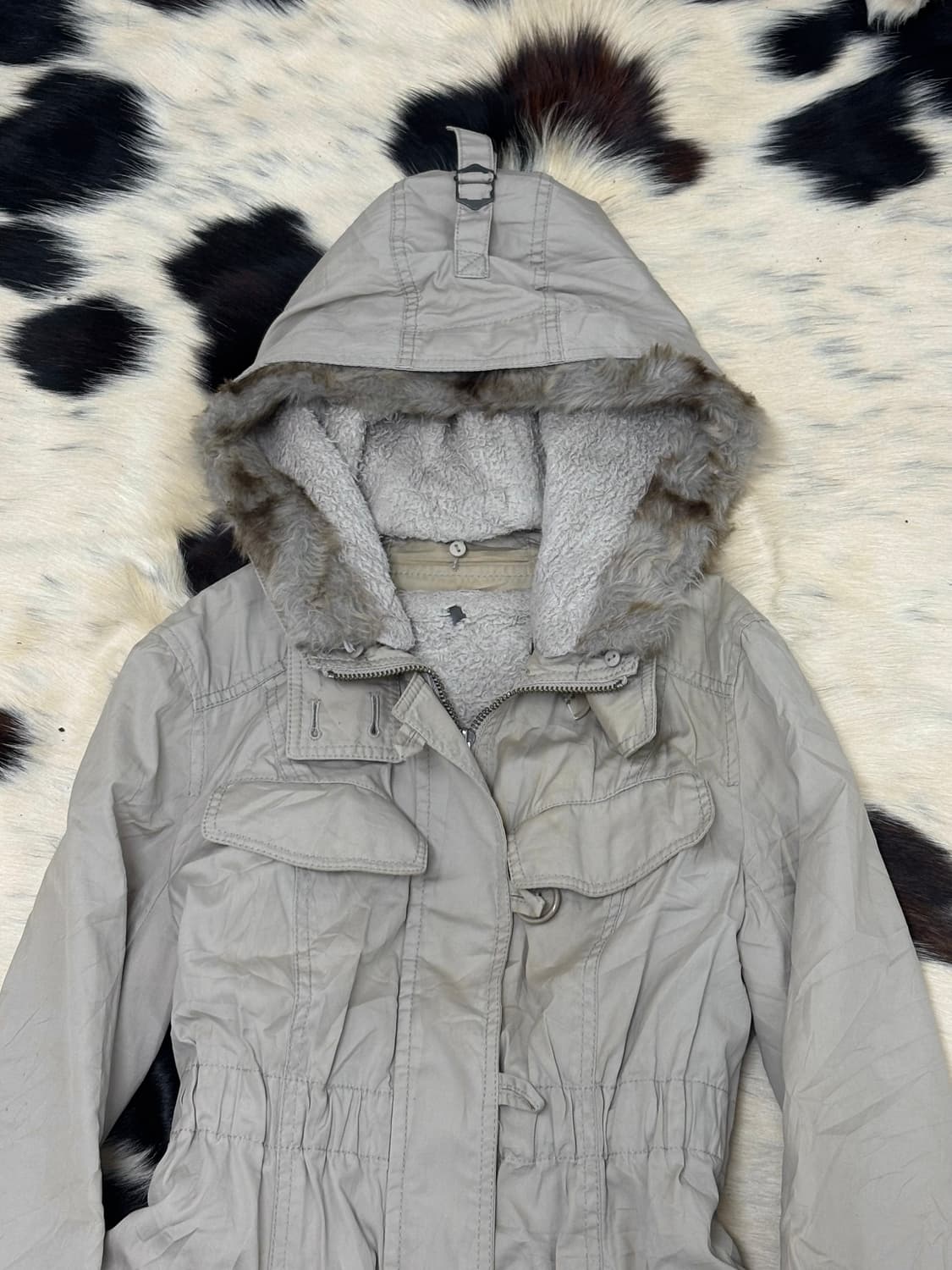 [JILLSTUART]Y2K Mood Fur Hoodie Parka 상품이미지5