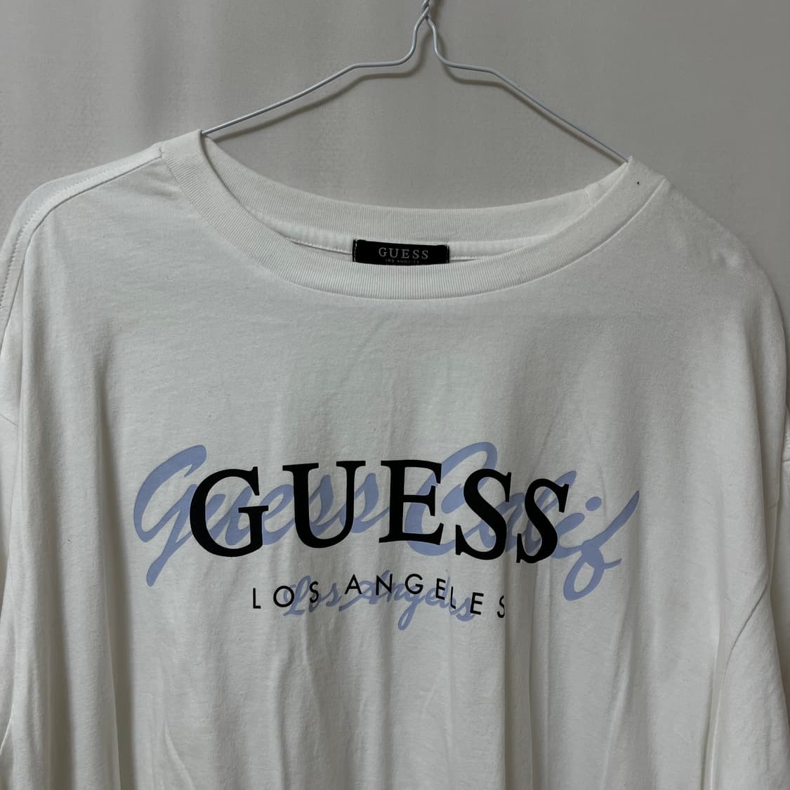 게스 레터링 빅로고 반팔티 S/90 상품이미지2