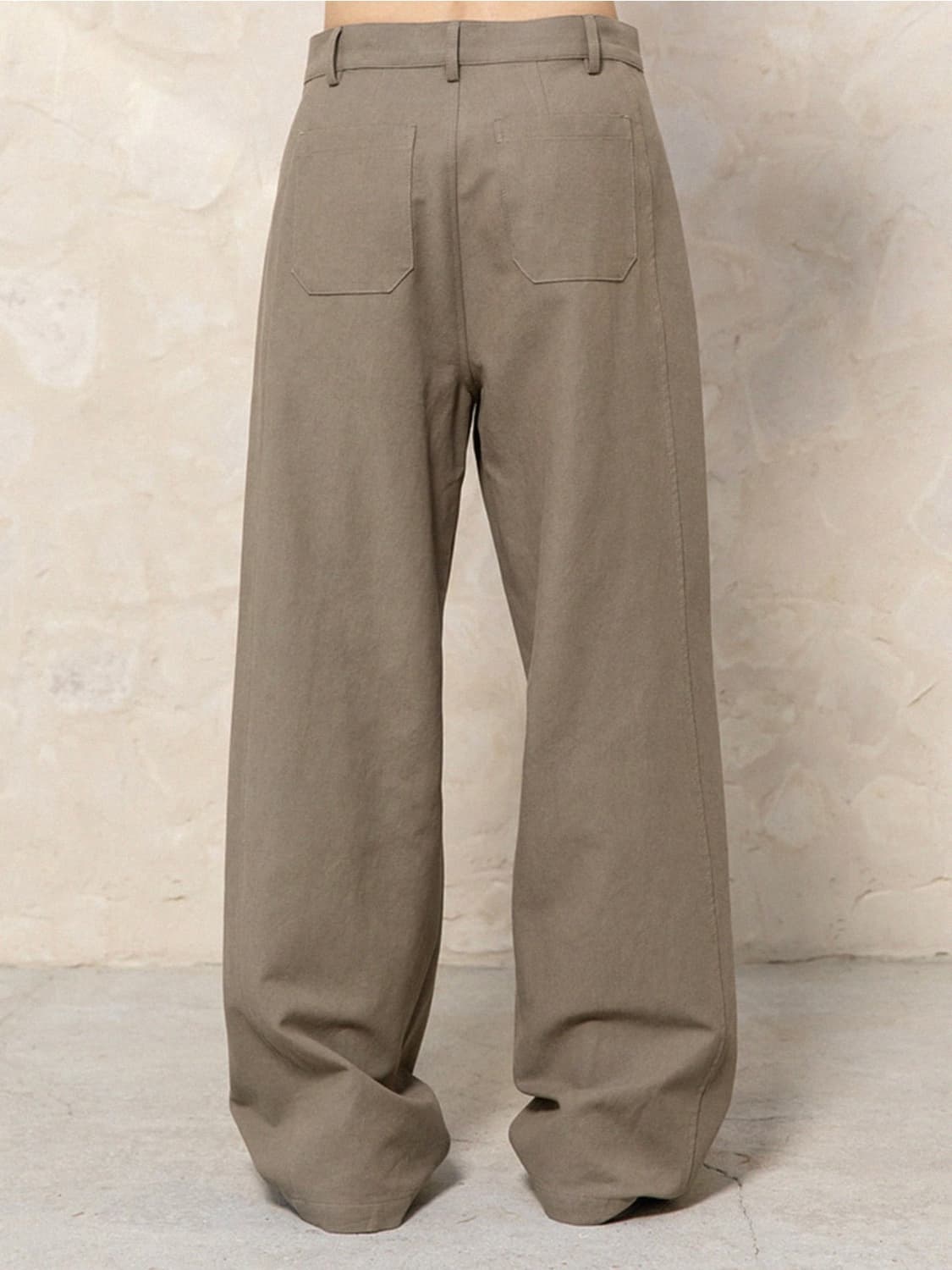 비긴202 워시드 코튼 도비팬츠 워시드베이지 2 상품이미지3