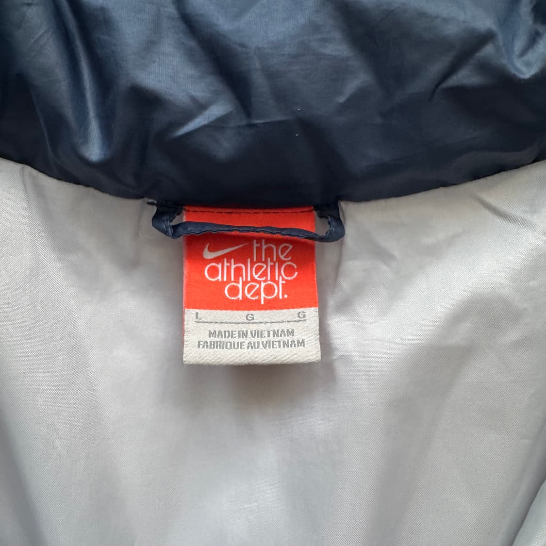 NIKE 일본빈티지 나일론 숏패딩 나이키 빈티지패딩 나이키패딩 l 100 상품이미지5
