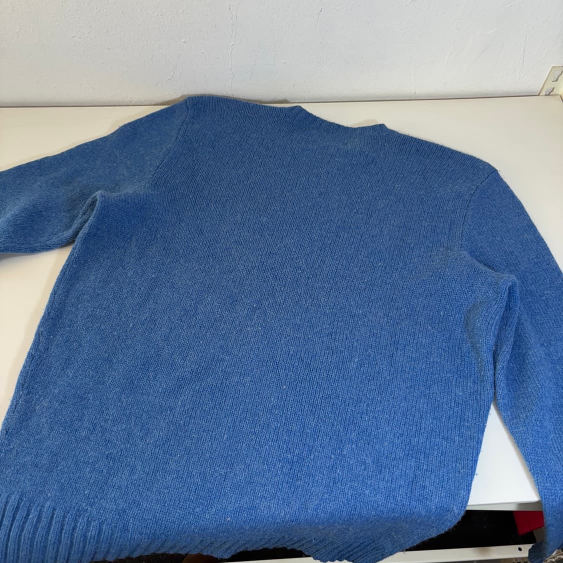 L 폴로 랄프로렌 블루 토끼털 메리노울 니트 상품이미지3