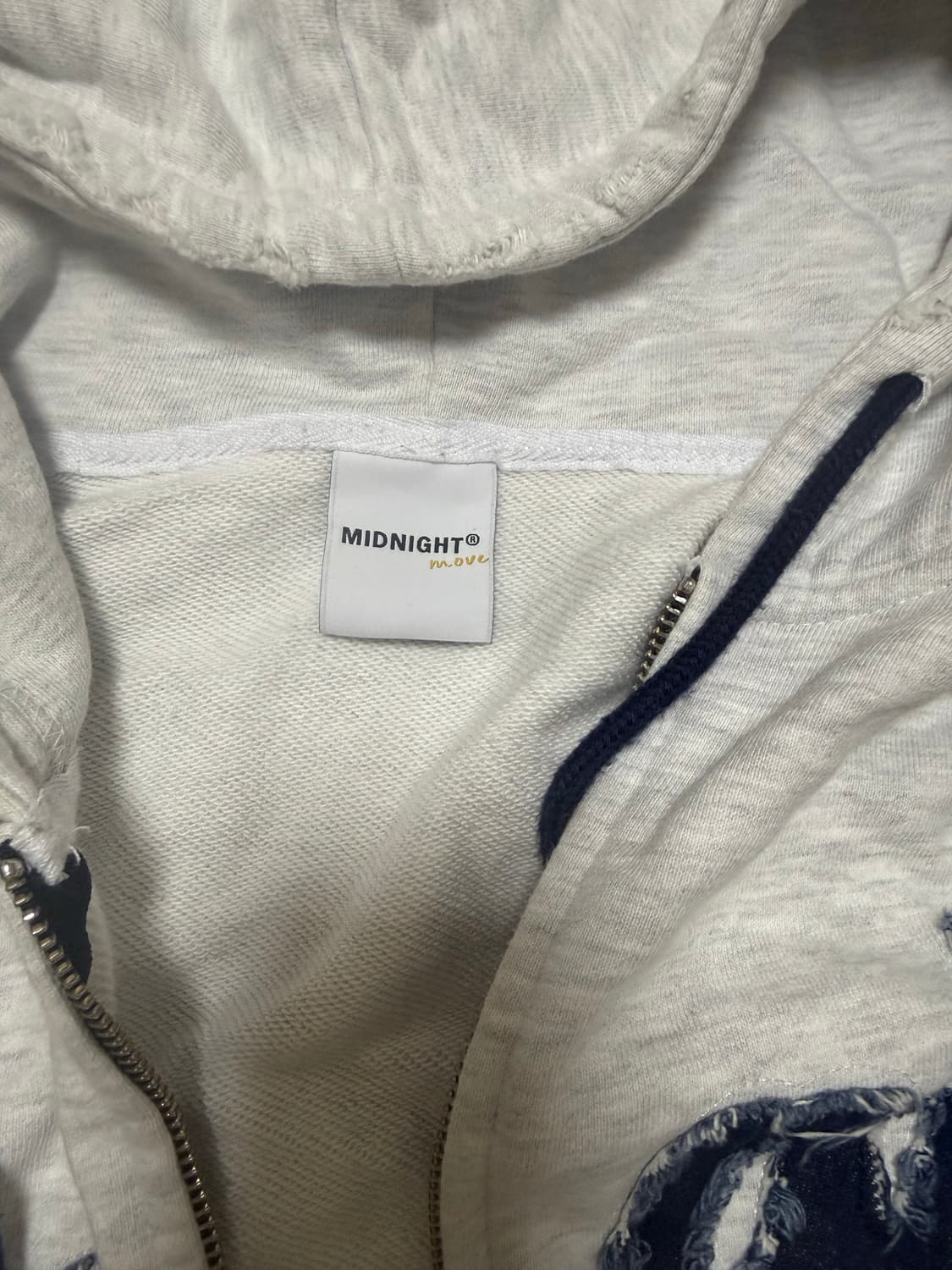 미드나잇무브 데미지 후드집업 상품이미지3