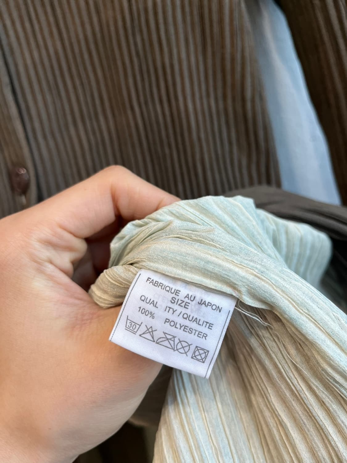 JPN 플리츠 후디 롱 자켓 상품이미지5