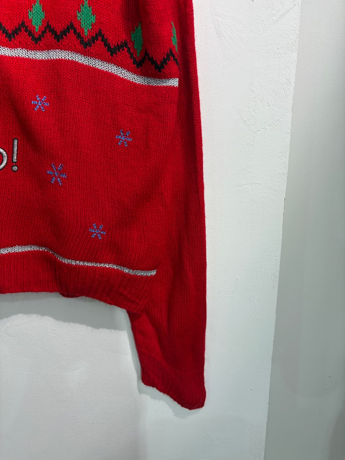 U.S.A. 크리스마스 어글리니트 쿠키 2XL~ 상품이미지6