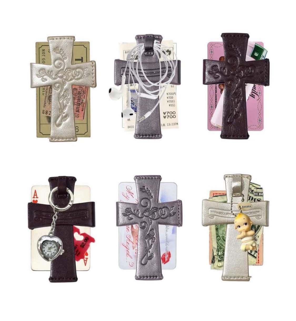 구해요) 스컬프터 에드하디 카드지갑 블랙 sculptor ed hardy 상품이미지1