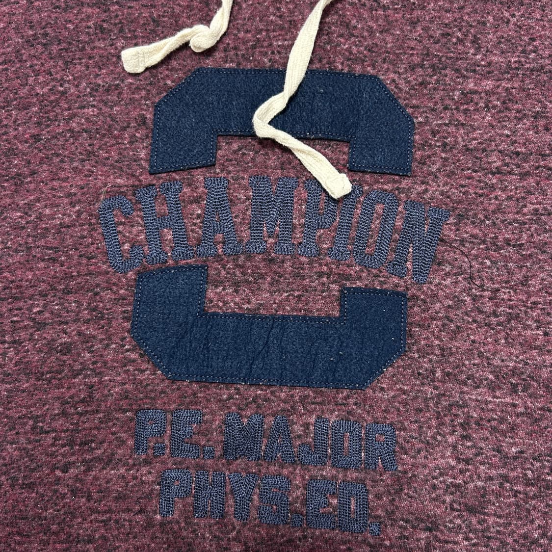 챔피온 빅로고 엠브로이드 퍼플 후드(L) 상품이미지4