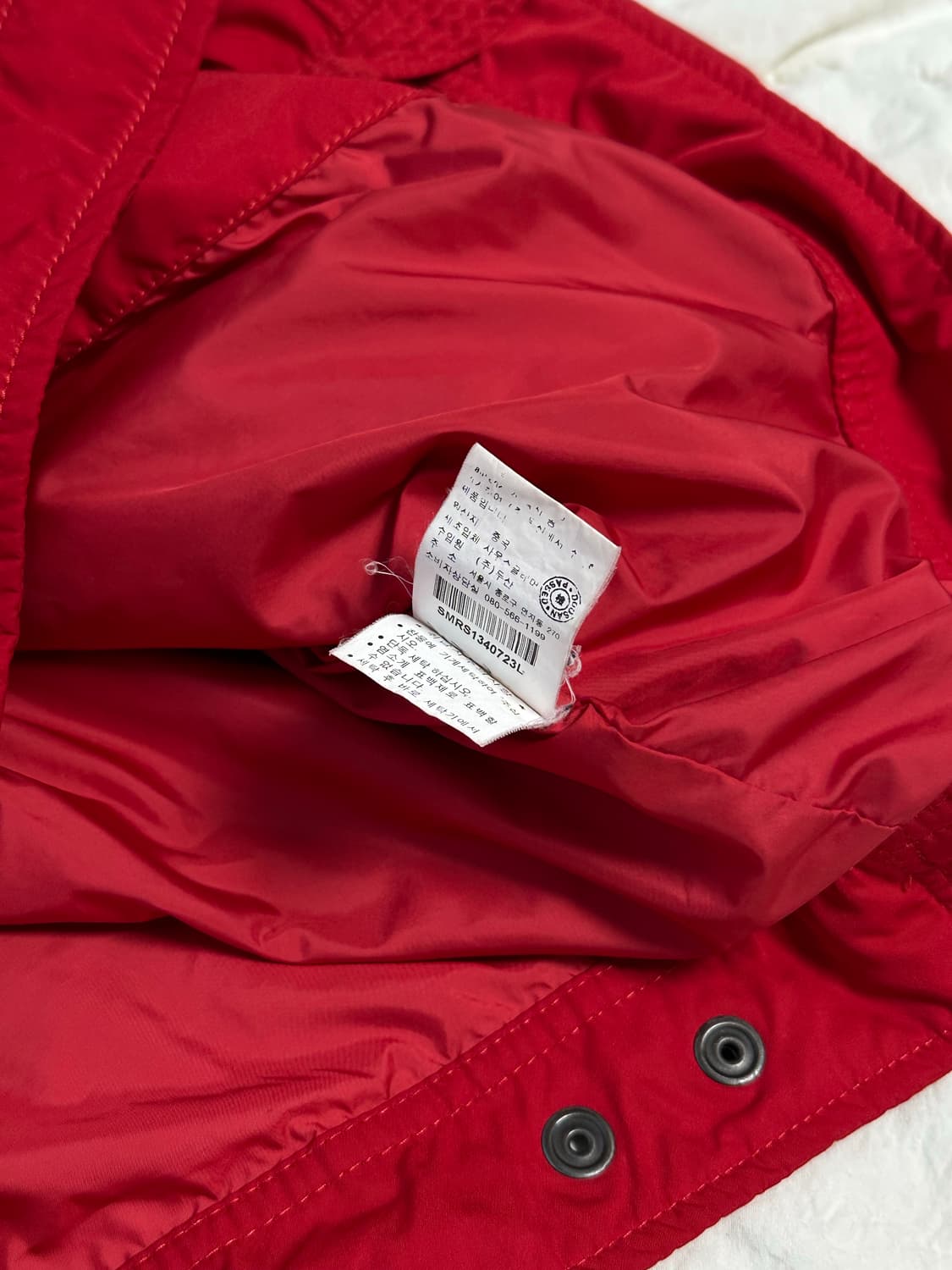 폴로 스윙탑 자켓 레드 라지 상품이미지4