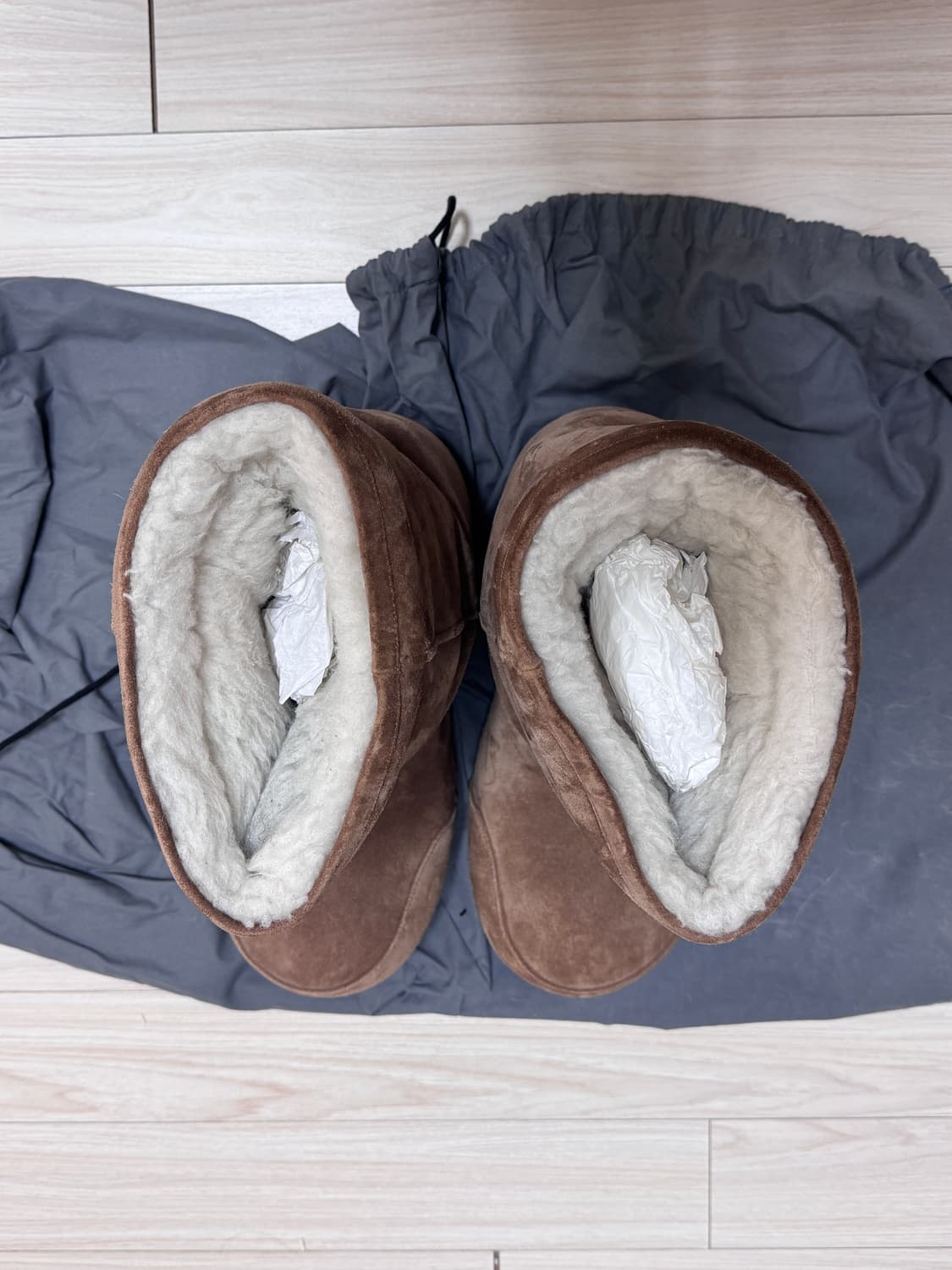 [44] 발렌시아가 알래스카 퍼 부츠 브라운 상품이미지4