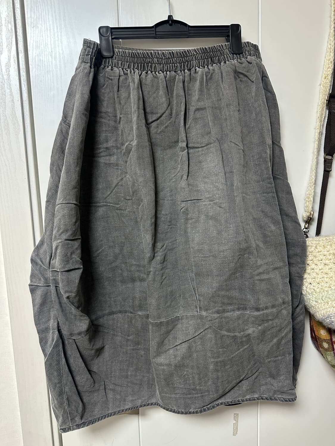 빈티지 그레이 펌킨 스커트 상품이미지2