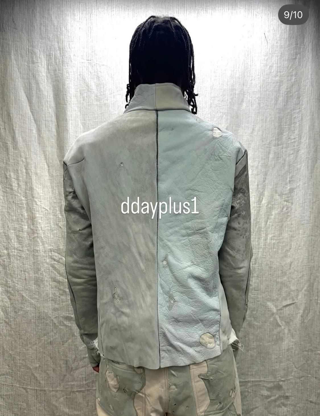 잠바렛 - 24FW 문스타 레더 프로토로지컬 아크타입 셔츠 자켓 상품이미지9