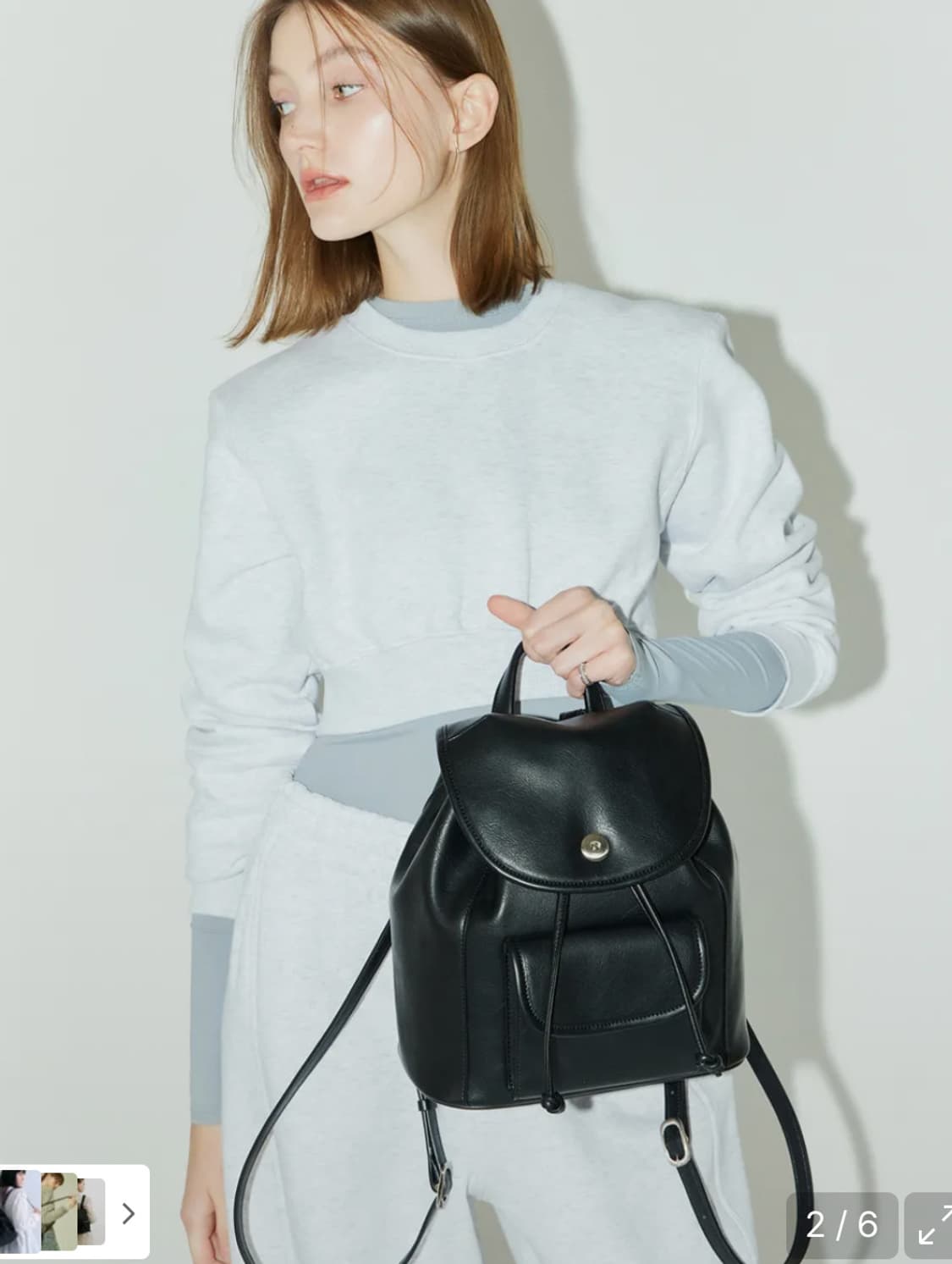 아더템포 포레스토 블랙 백팩 상품이미지1