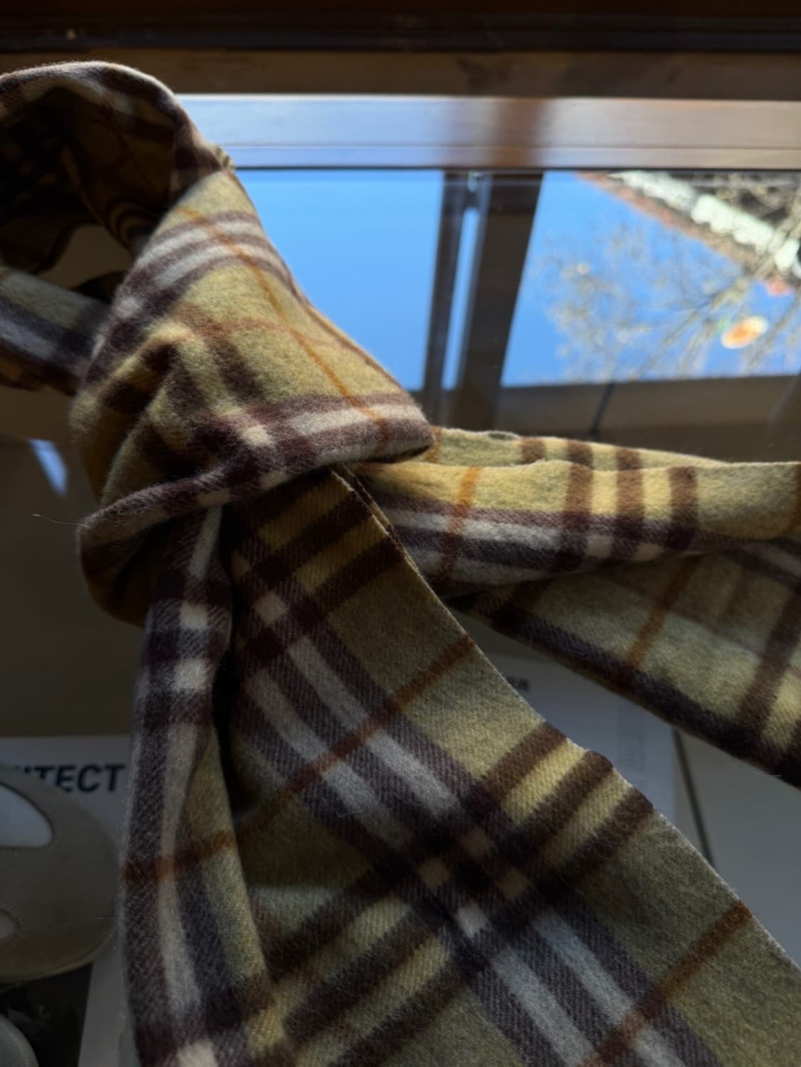 이태리 메이드 노바체크 램스울 머플러 상품이미지2