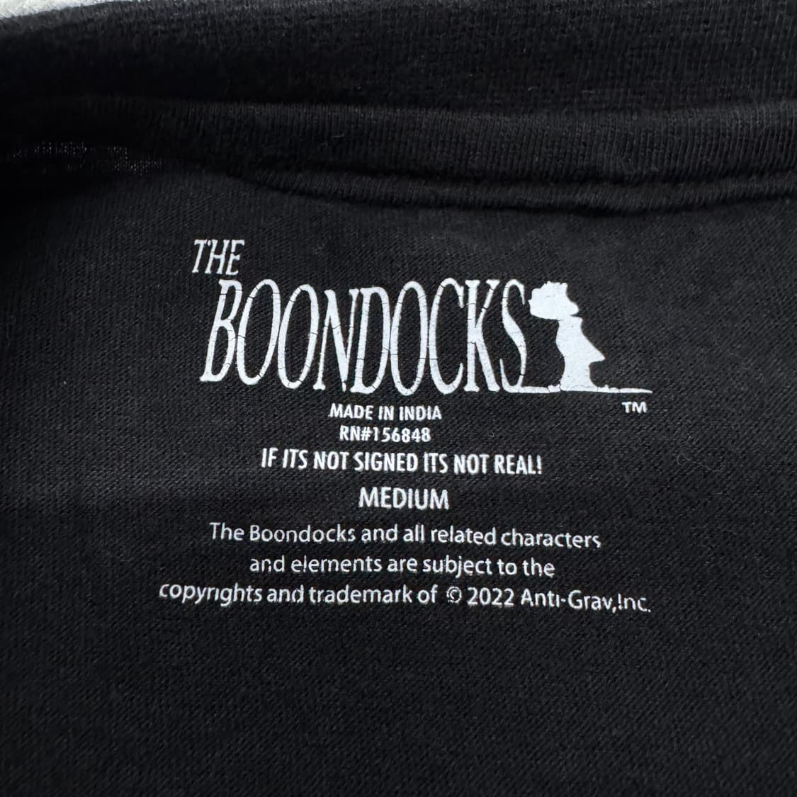 BOONDOCKS 분덕스 애니티 빈티지 반팔 티셔츠 상품이미지5