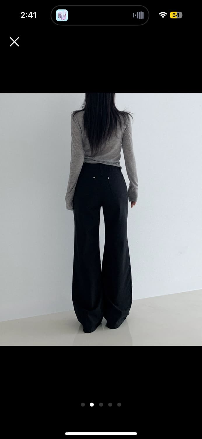 골넓핏 부츠컷 팬츠 상품이미지3