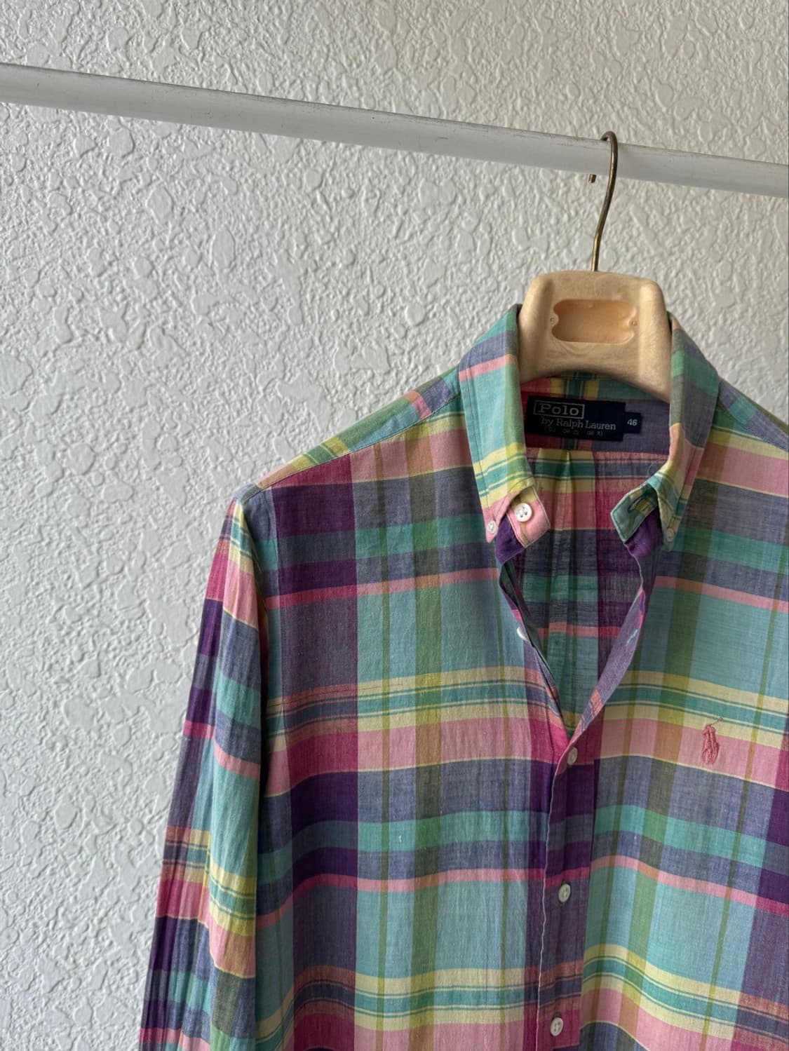 랄프로렌 마드라스 셔츠 상품이미지3