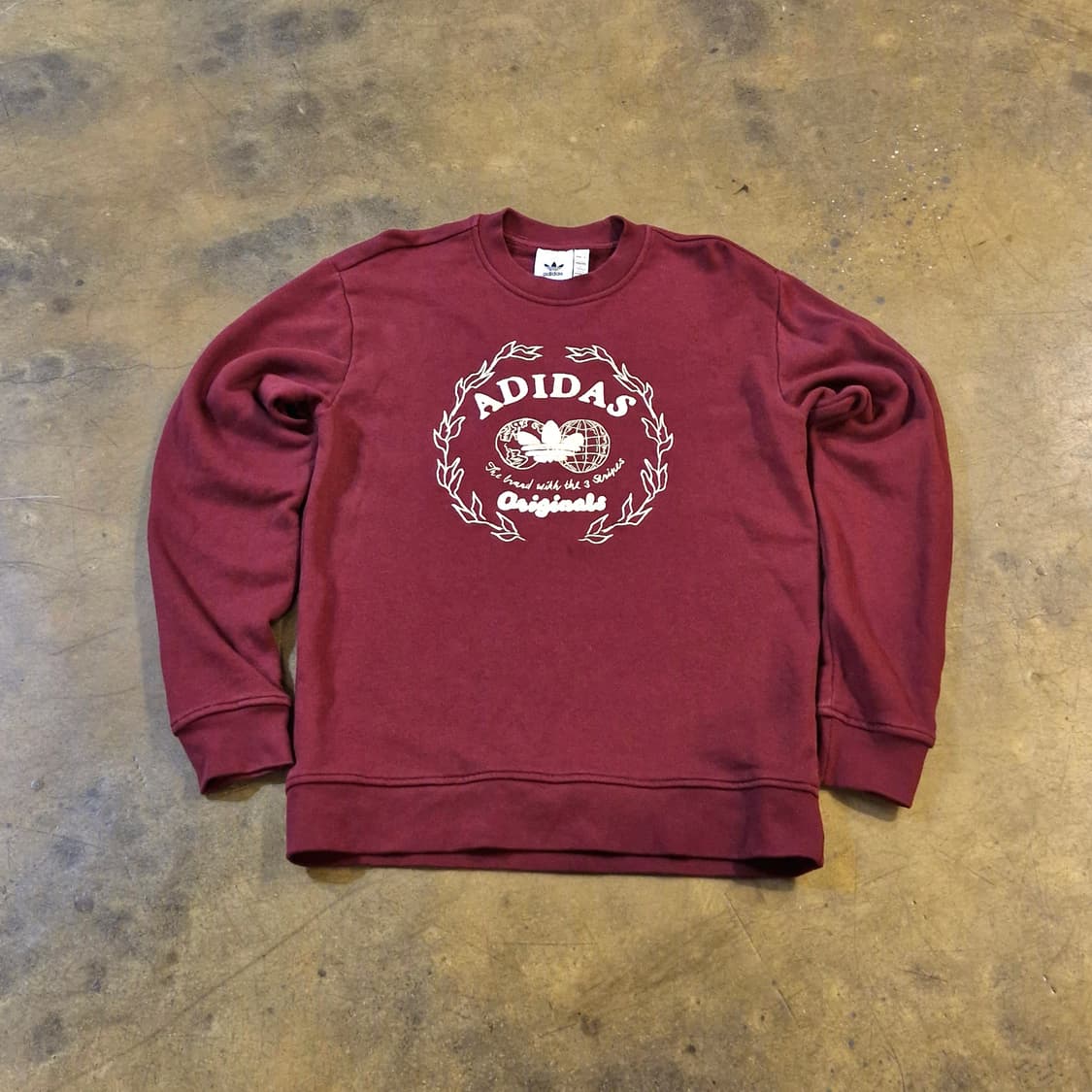 아디다스 그래픽 자수 맨투맨 M 상품이미지1