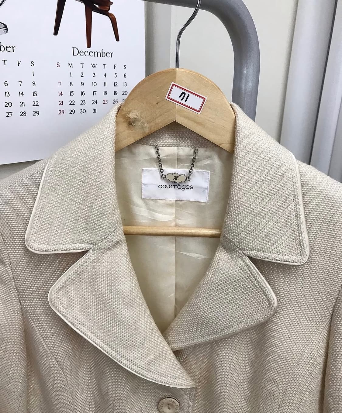 꾸레쥬 자켓 셋업 상품이미지2