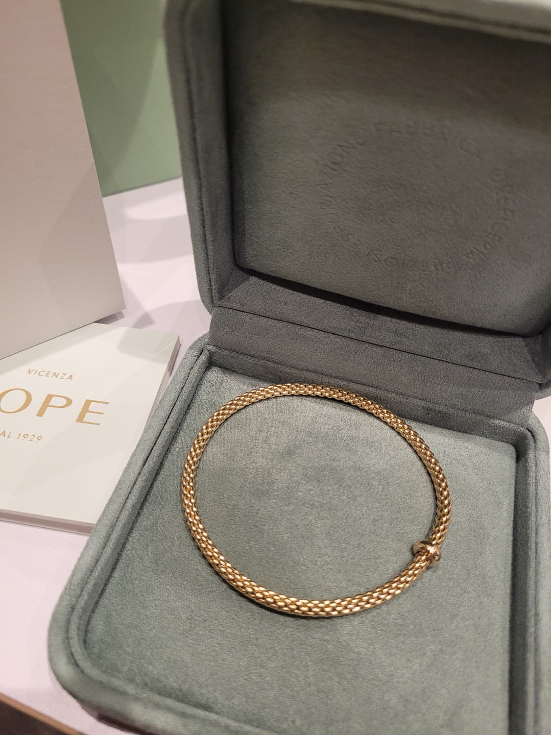 (새상품,풀구성) 포페 18k 화이트 다이아몬드 플렉스잇 브레이슬릿 팔찌 상품이미지1