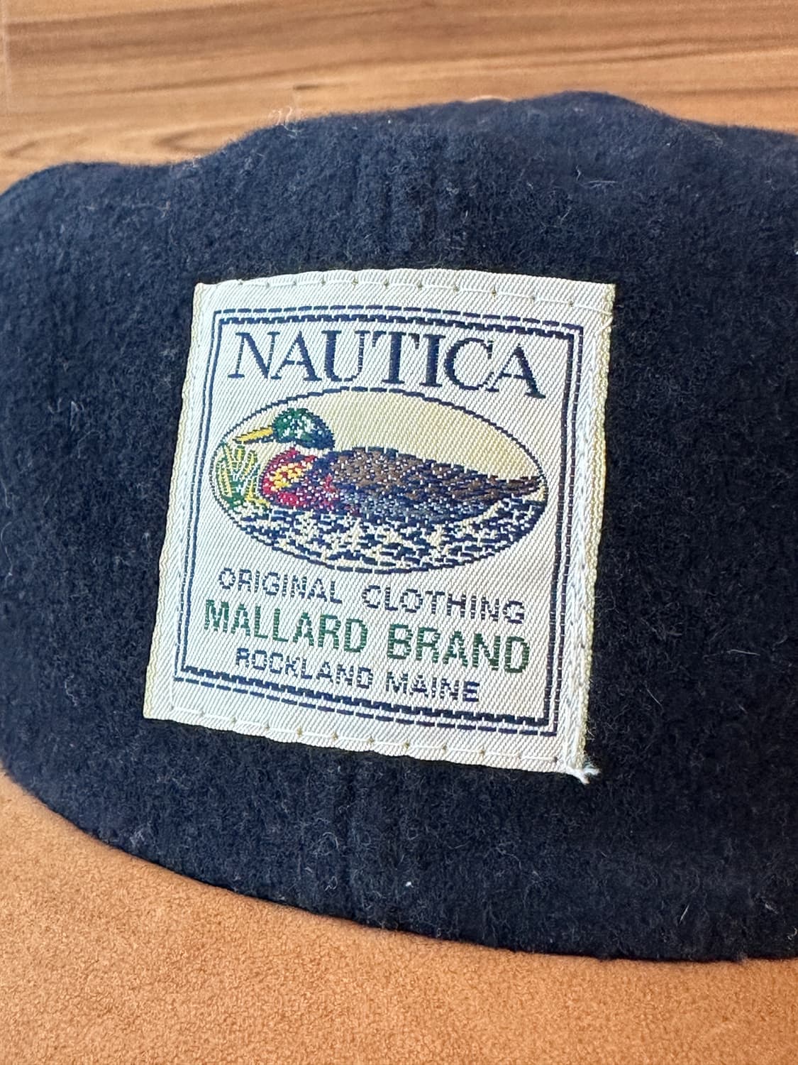 노티카 90s 청둥오리 헌팅 울 볼캡 상품이미지7