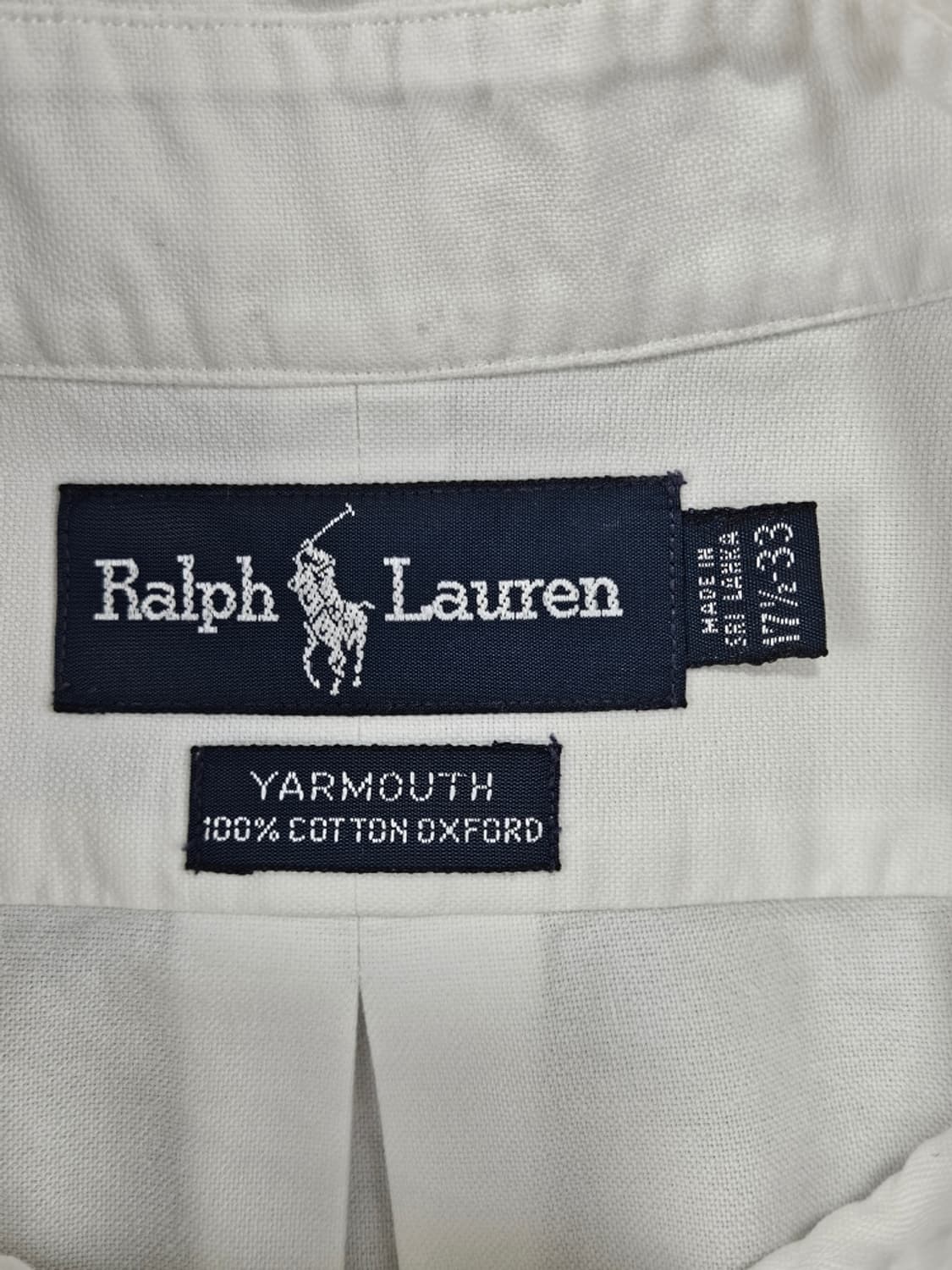 폴로랄프로렌 야머스 옥스포드 화이트 셔츠 ( 2XL추정 ) / 11497 상품이미지9