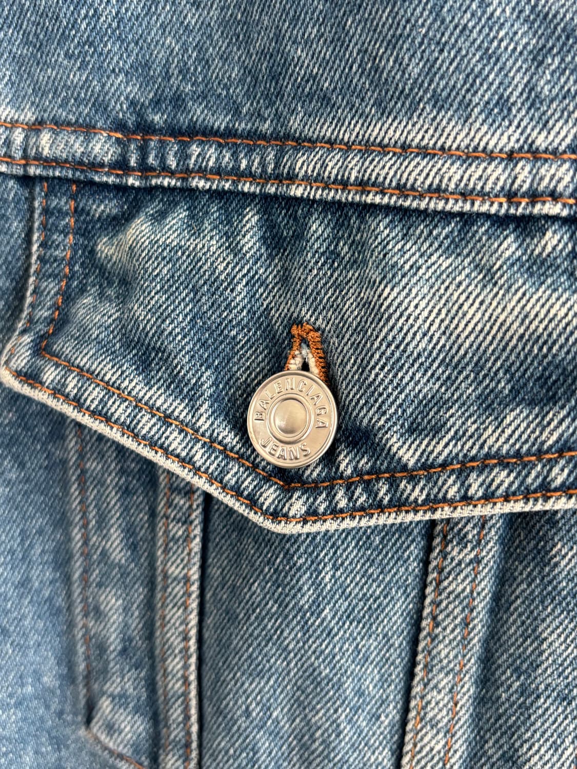 Balenciaga 발렌시아가 백로고 데님 자켓 상품이미지4