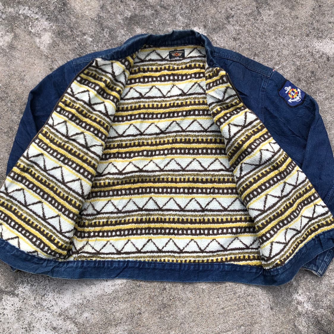 [L~XL] Wolvo Works 빈티지 데님 자켓 상품이미지3