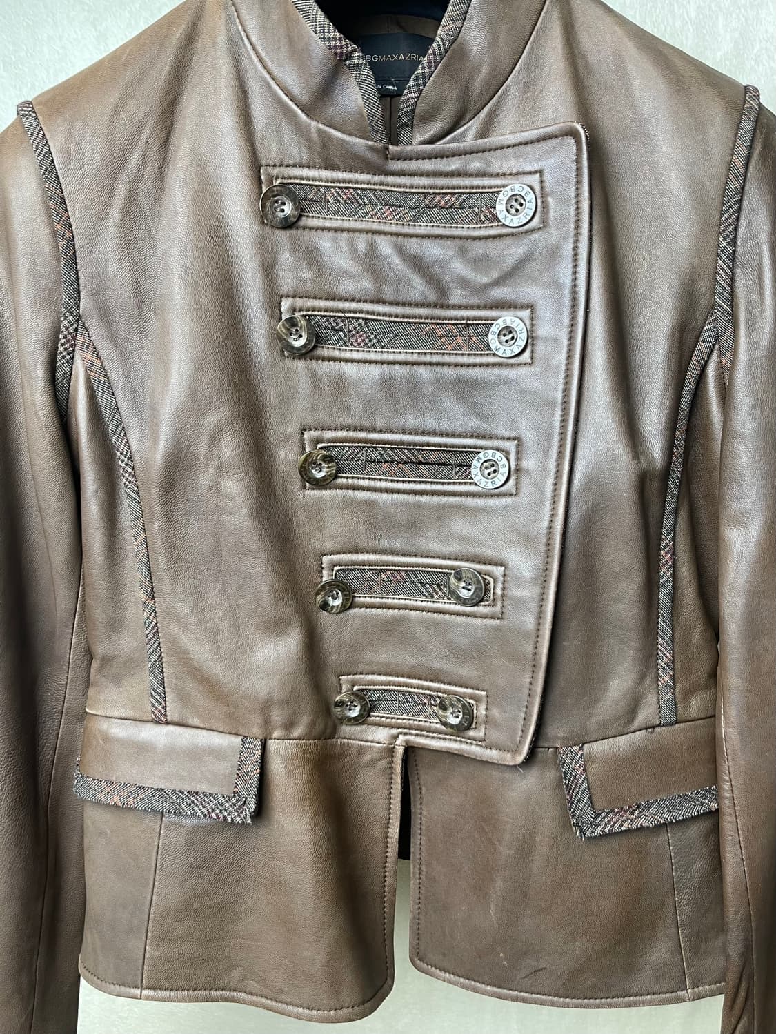 [S] BCBGMaxAzria 양가죽 자켓|| 브라운 상품이미지5