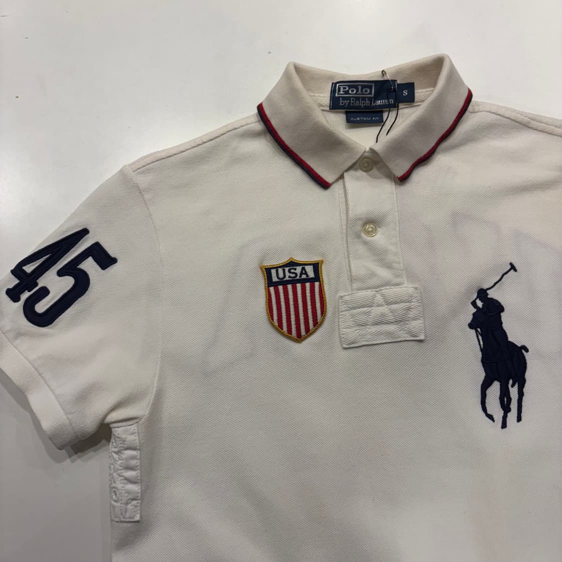 [S] 폴로 랄프로렌 치프키프 USA 반팔 카라티 C278 상품이미지3