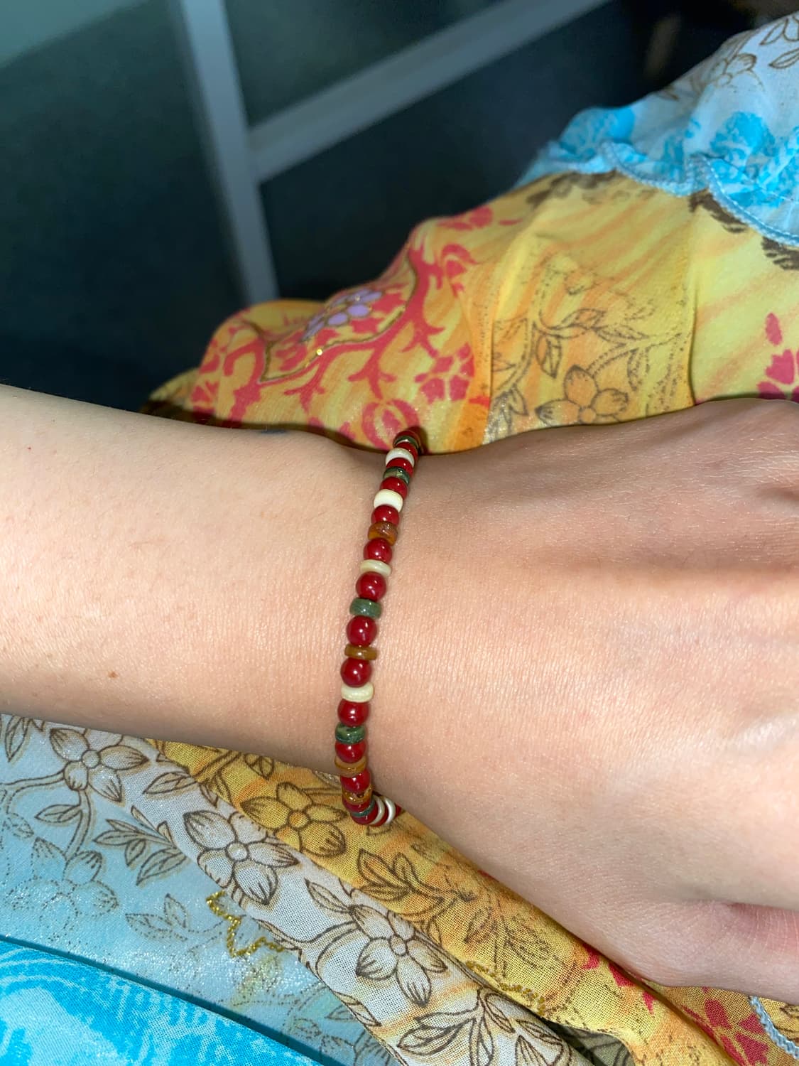 coral 팔찌  handmade  상품이미지1