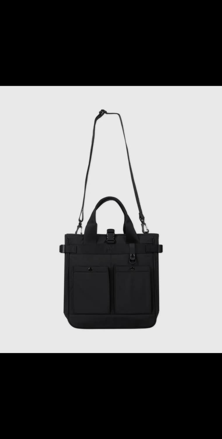 [미개봉 새상품] 드로우핏 어베인 카운티 크로스 토트백 블랙 상품이미지1