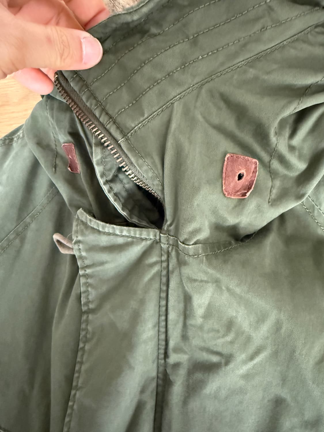 카이아크만(Kai-aakmann) N3-B 밀리터리 야상(내피, 후드퍼) 상품이미지8