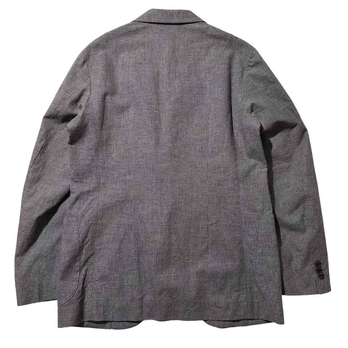 바라쿠타 린넨 코튼 하운드투스 체크 싱글 2B 블레이저 자켓 상품이미지2