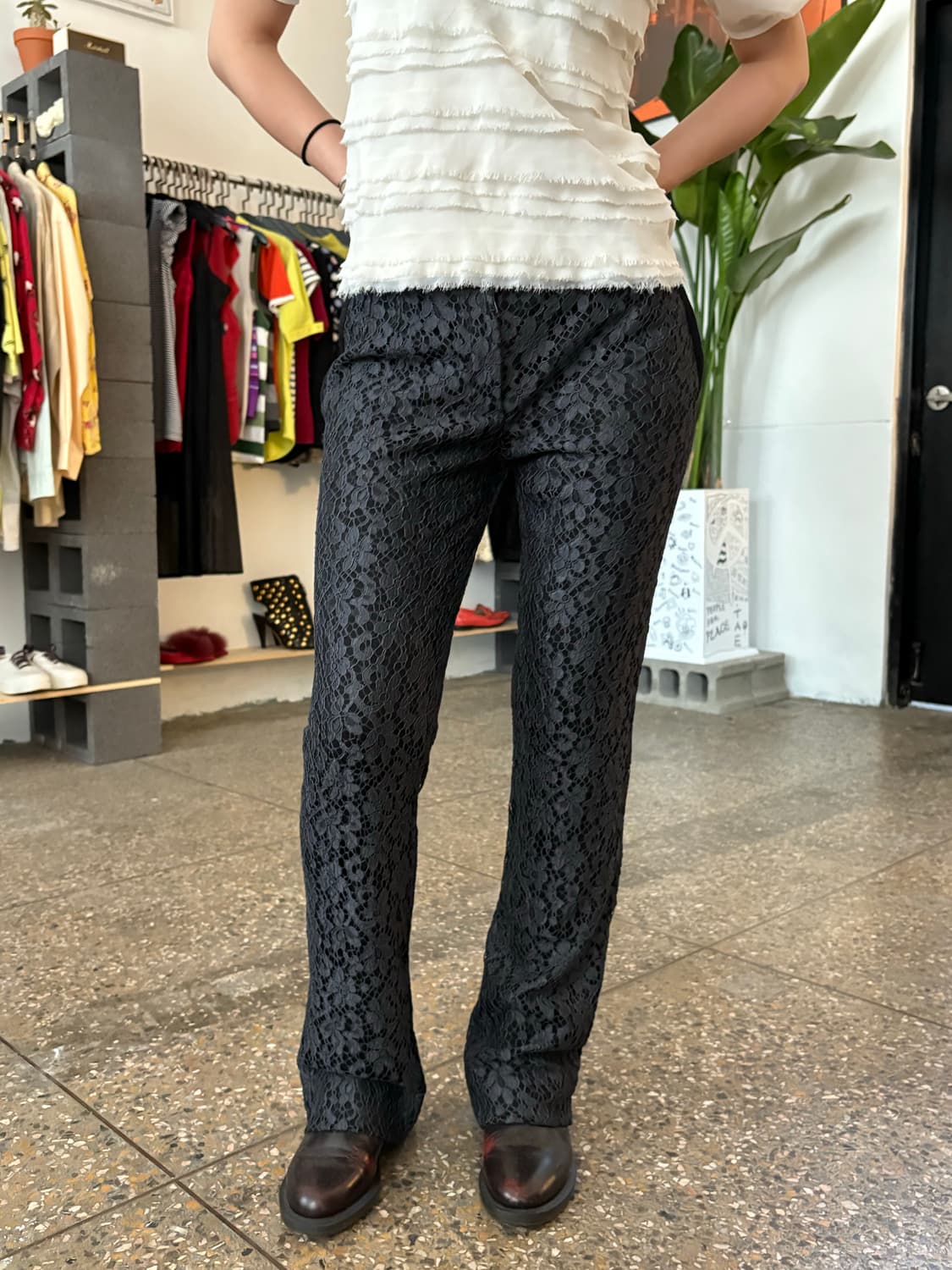 돌체앤가바나 플레어 팬츠 상품이미지3